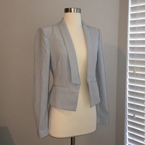 BCBGMAXAZRIA Light grey/blue blazer size xs